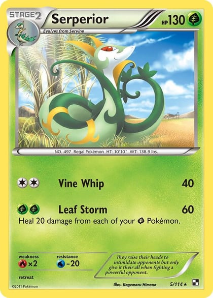 Serperior - 5/114 (Green Tornado Theme Deck Exclusive), Deck Exclusives 005/114