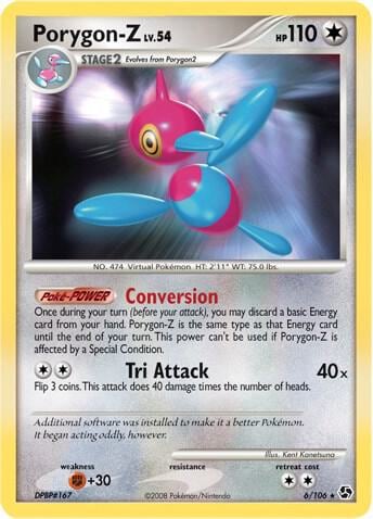 Porygon-Z - 6/106, Deck Exclusives 006/106