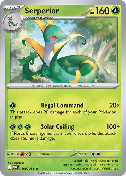 Serperior - 006/088 (Non-Holo), Deck Exclusives 006/088