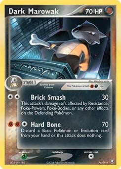 Dark Marowak - 7/109 (EX Team Rocket Returns), Deck Exclusives 007/109