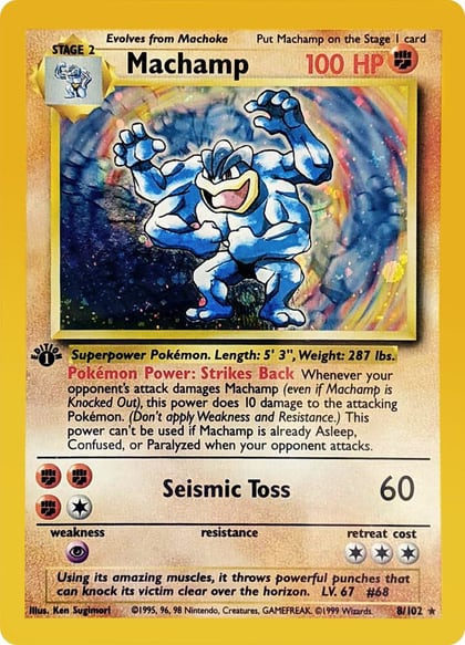 Machamp - 8/102, Deck Exclusives 008/102