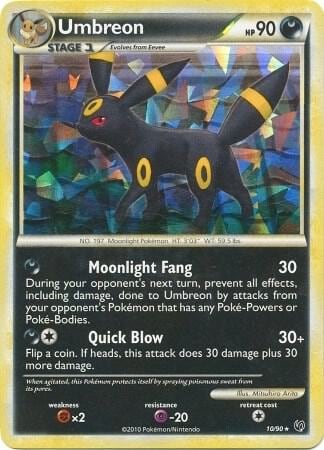 Umbreon - 10/90 (Cracked Ice Holo), Deck Exclusives 010/090