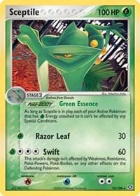 Sceptile - 10/106(EX Emerald), Deck Exclusives 010/106