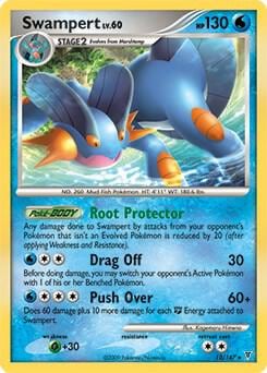 Swampert - 12/147 (DPPt Supreme Victors), Deck Exclusives 012/147