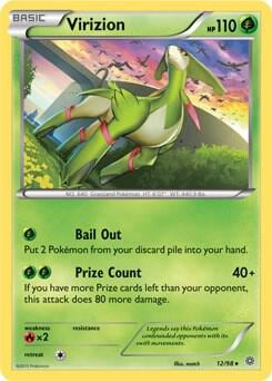 Virizion - 12/98, Deck Exclusives 012/098