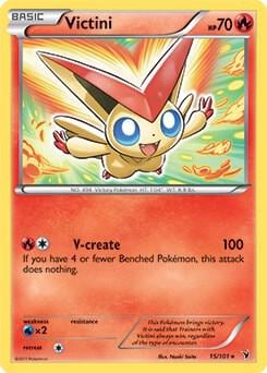 Victini - 15/101 (BW Noble Victories), Deck Exclusives 015/101