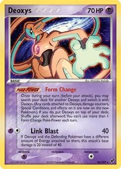 Deoxys - 16/107 (EX Deoxys), Deck Exclusives 016/107