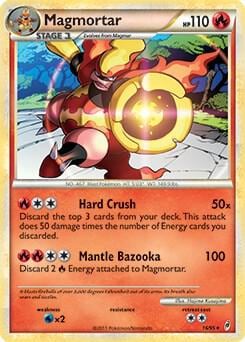 Magmortar - 16/95 (Call of Legends), Deck Exclusives 016/95