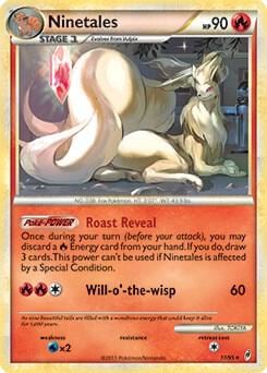 Ninetales - 17/95 (Call of Legends), Deck Exclusives 017/095