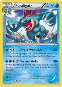 Feraligatr - 17/119 (XY Phantom Forces), Deck Exclusives 017/119