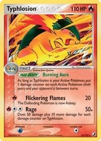 Typhlosion - 17/115 (EX Unseen Forces), Deck Exclusives 017/115