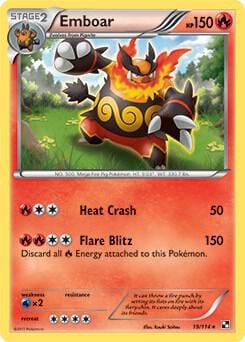 Emboar - 19/114, Deck Exclusives 019/114