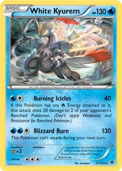 White Kyurem - 21/124 (XY Fates Collide), Deck Exclusives 021/124