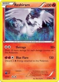 Reshiram - 21/99 (Next Destinies), Deck Exclusives 021/099