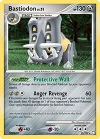Bastiodon - 21/123 (DP Mysterious Treasures), Deck Exclusives 021/123