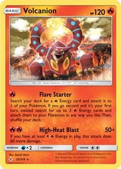 Volcanion - 25/214, Deck Exclusives 025/214