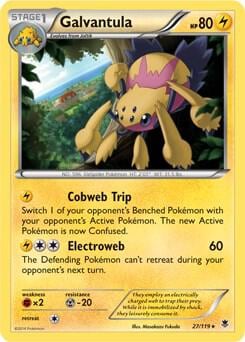 Galvantula - 27/119 (XY Phantom Forces), Deck Exclusives 027/119