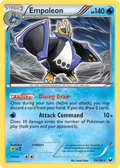 Empoleon - 29/108 (Battle Arena Deck Exclusive), Deck Exclusives 029/108