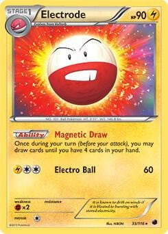 Electrode - 33/116 (BW Plasma Freeze), Deck Exclusives 033/116