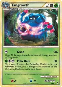 Tangrowth - 34/95 (Call of Legends), Deck Exclusives 034/095