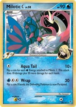 Milotic C - 35/147 (DPPt Supreme Victors), Deck Exclusives 035/147