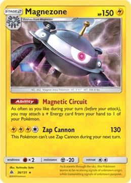 Magnezone - 36/131 (Prerelease Kit Exclusive), Deck Exclusives 036/131
