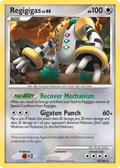 Regigigas - 37/146 (DP Legends Awakened), Deck Exclusives 037/146