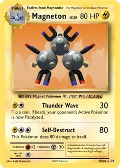 Magneton - 38/108 (XY Evolutions), Deck Exclusives 038/108