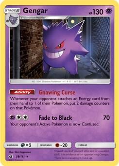 Gengar - 38/111 (Prerelease Kit Exclusive), Deck Exclusives 038/111