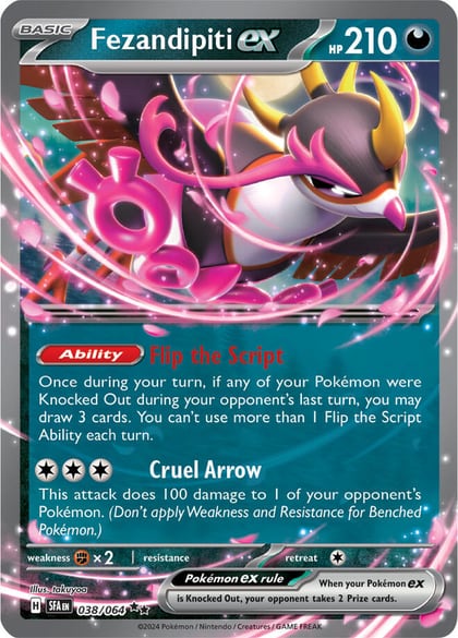 Fezandipiti ex - 038/064 (Starless Foil), Deck Exclusives 038/064