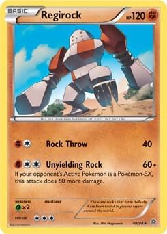 Regirock - 40/98 (XY Ancient Origins), Deck Exclusives 040/098