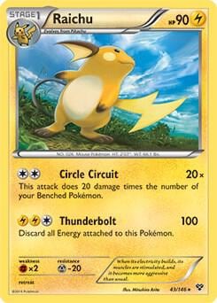 Raichu - 43/146 (Battle Arena Deck Exclusive), Deck Exclusives 043/146