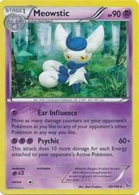 Meowstic - 43/106 (XY Flashfire), Deck Exclusives 043/106