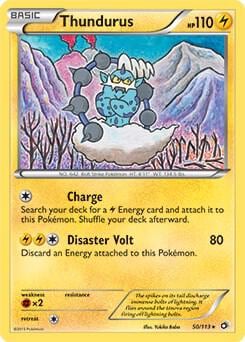 Thundurus - 50/113 (BW Legendary Treasures), Deck Exclusives 050/113