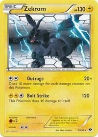 Zekrom - 50/99 (Next Destinies), Deck Exclusives 050/099