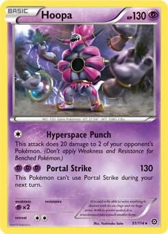 Hoopa - 51/114 (XY Steam Siege), Deck Exclusives 051/114