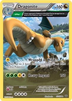 Dragonite - 52/108 (XY Roaring Skies), Deck Exclusives 052/108