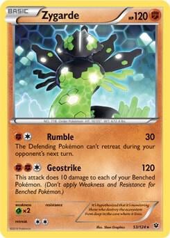 Zygarde - 53/124 (XY Fates Collide), Deck Exclusives 053/124