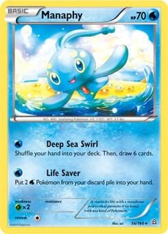 Manaphy - 56/160 (Battle Arena Deck Exclusive), Deck Exclusives 056/160