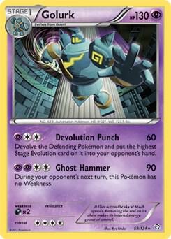 Golurk - 59/124 (EX Dragons Exalted), Deck Exclusives 059/124