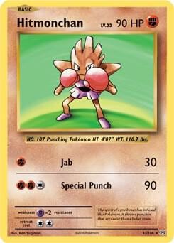 Hitmonchan - 62/108 (XY Evolutions), Deck Exclusives 062/108