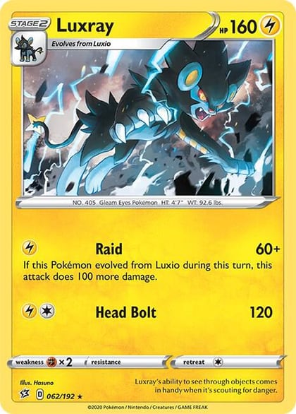 Luxray - 62/192, Deck Exclusives 062/192