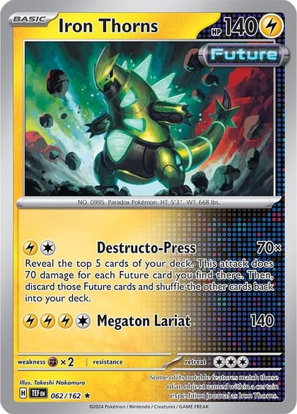 Iron Thorns - 062/162, Deck Exclusives 062/162