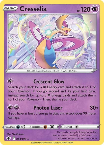 Cresselia - 064/198, Deck Exclusives 064/198
