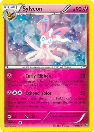 Sylveon - 72/111 (XY Furious Fists), Deck Exclusives 072/111