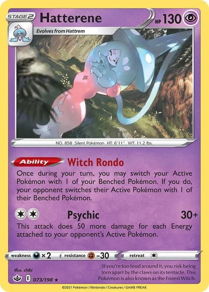 Hatterene - 073/198, Deck Exclusives 073/198