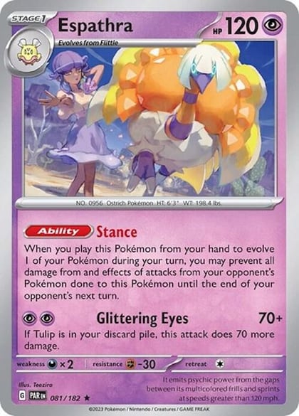 Espathra - 081/182 (Non-Holo), Deck Exclusives 081/182