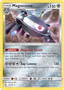 Magnezone - 83/156 (Prerelease Kit Exclusive), Deck Exclusives 083/156