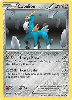 Cobalion - 84/101 (Battle Arena Deck Exclusive), Deck Exclusives 084/101