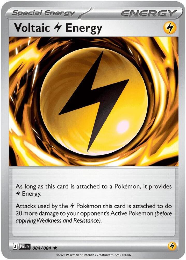 Voltaic Lightning Energy - 084/084 (Non-Holo), Deck Exclusives 084/084